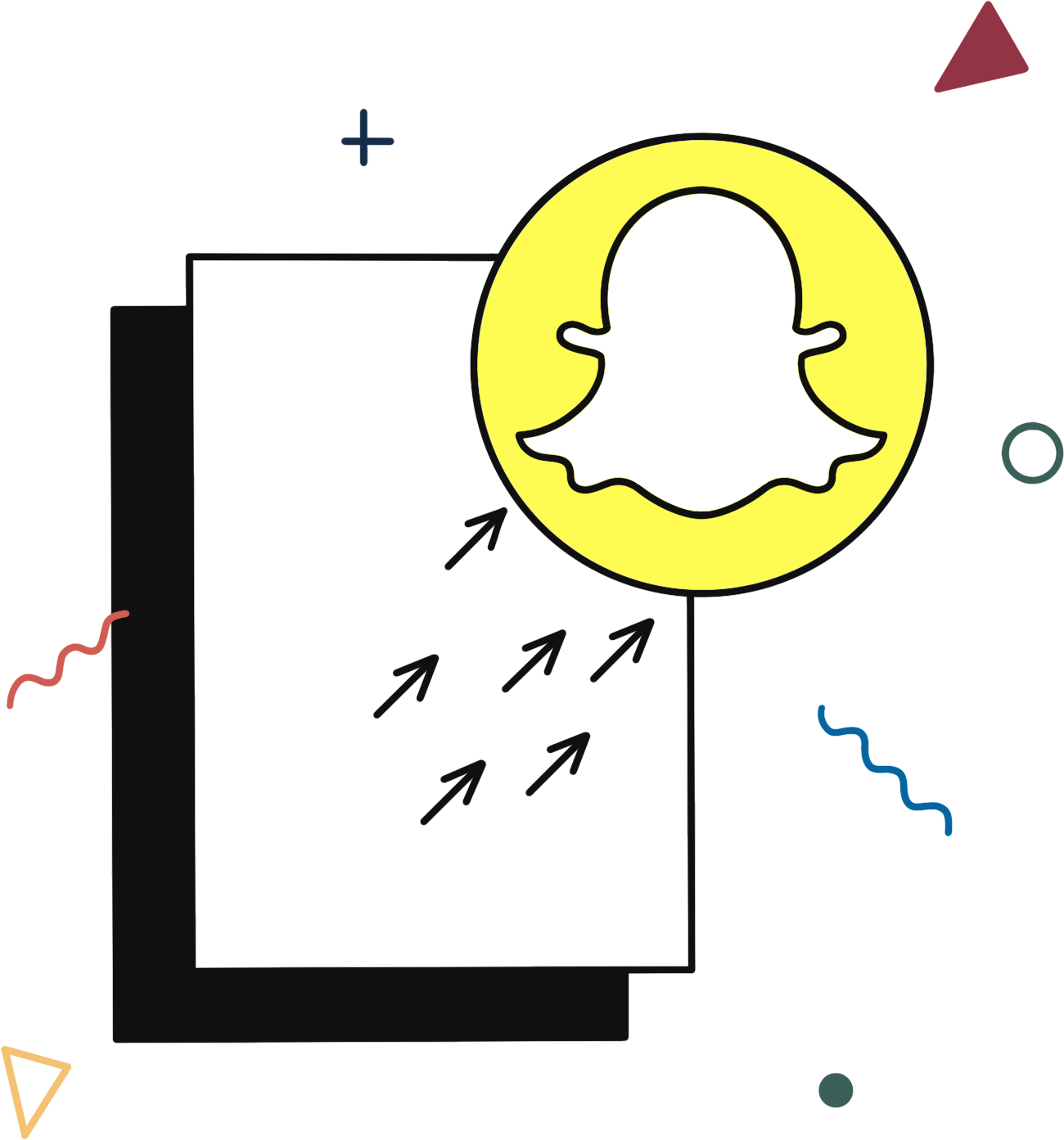 snapchat has more that half of your customers